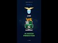 Lazio vs Sassuolo AI Prediction | Serie A Regular Season - 28 | #Shorts