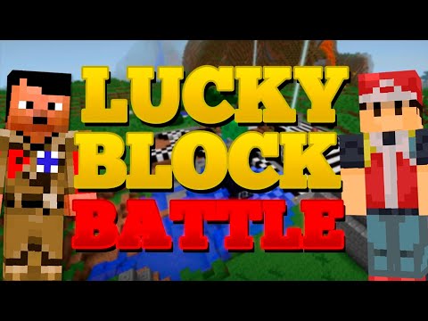 Lucky Block Battle - w/ RoniTheGamer