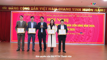Hội nghị tổng kết công tác báo chí và trao giải Búa liềm vàng tỉnh Thanh Hóa năm 2024