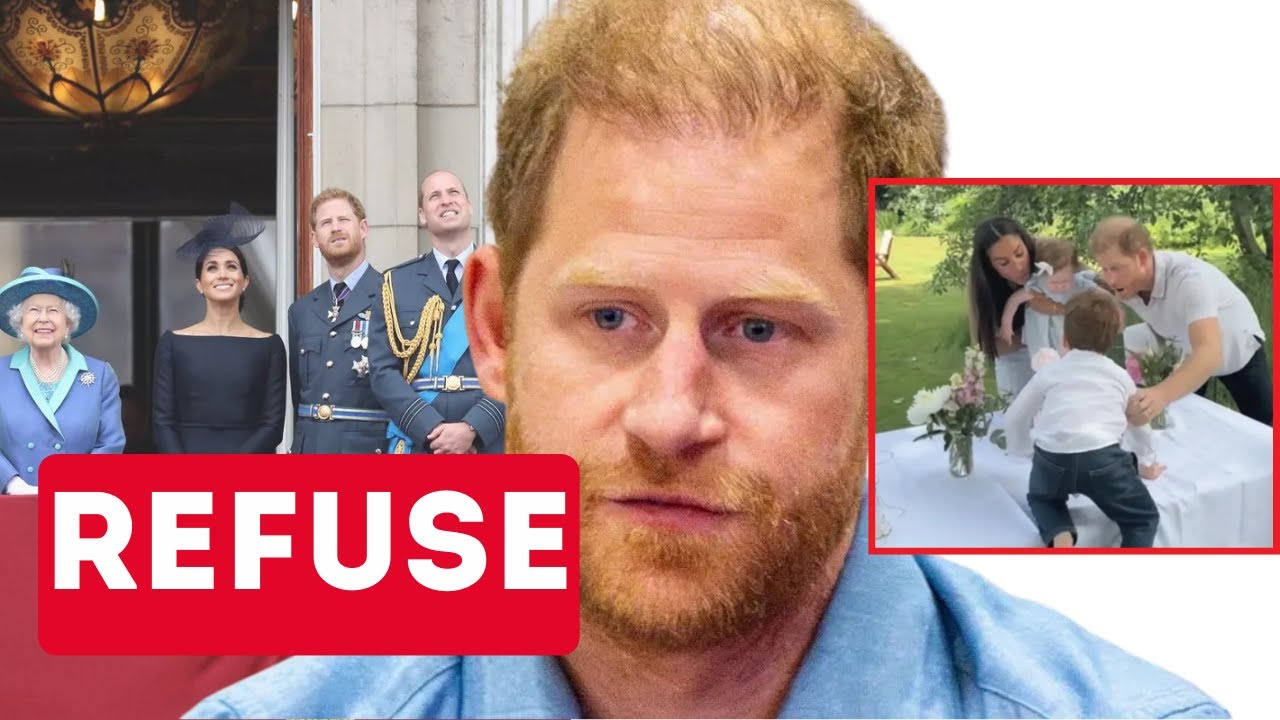 Prince Harry SAYS NO To Royal Parading For Archie And Lilibet!