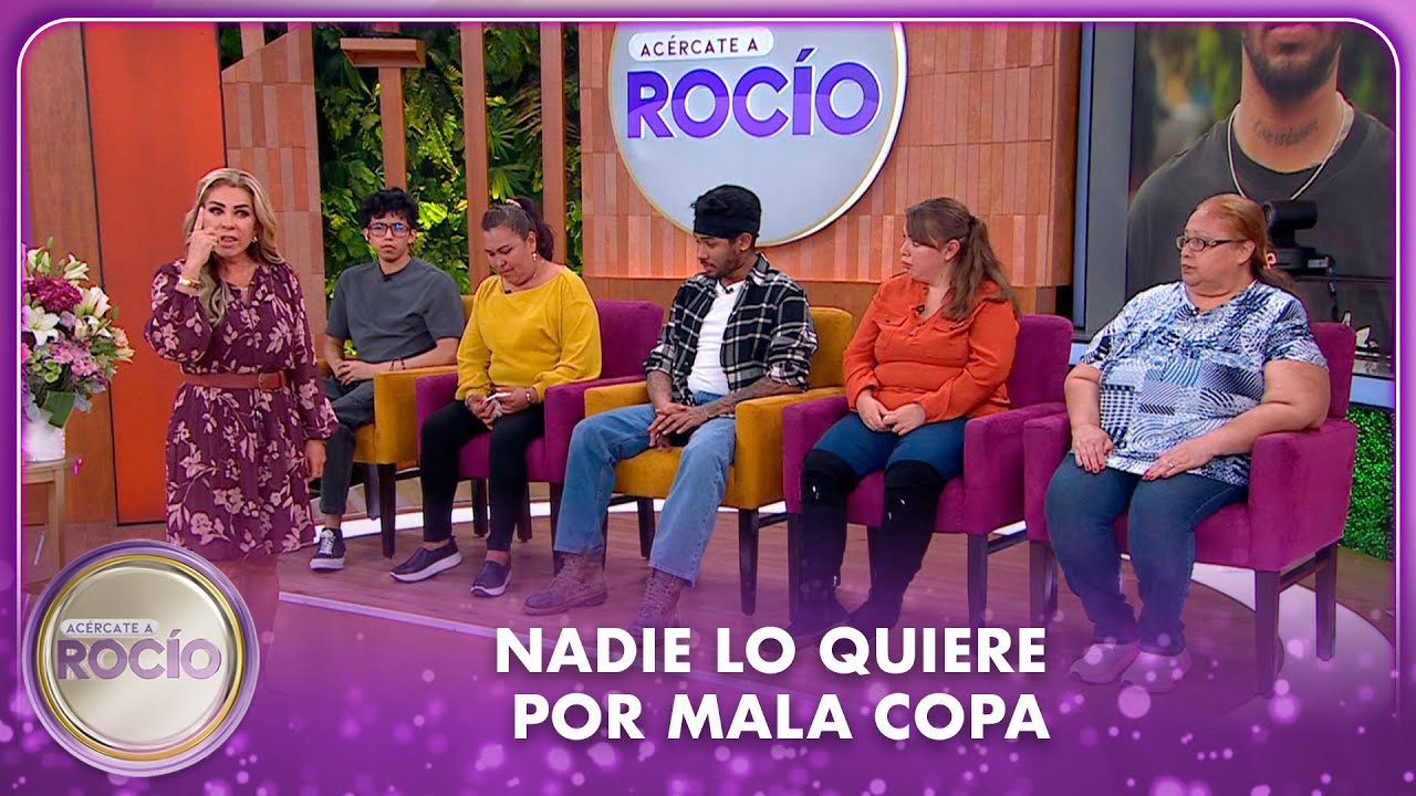 Nadie lo quiere por mala copa | 15.10.25 | Acércate a Rocío
