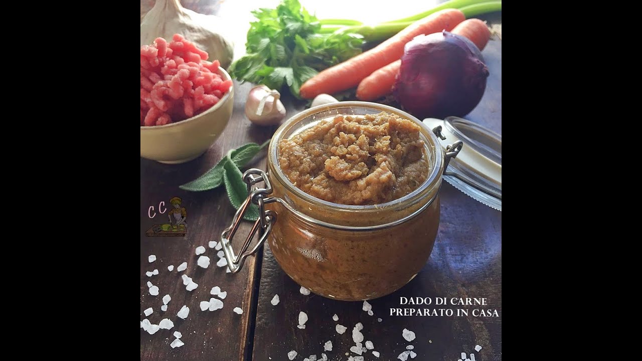 Dado di carne preparato in casa
