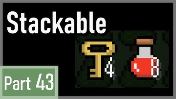 Stackable Items - How to Make a 2D Game in Java #43