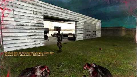 Zombie Panic! Source Gameplay, Survivor And Zombie