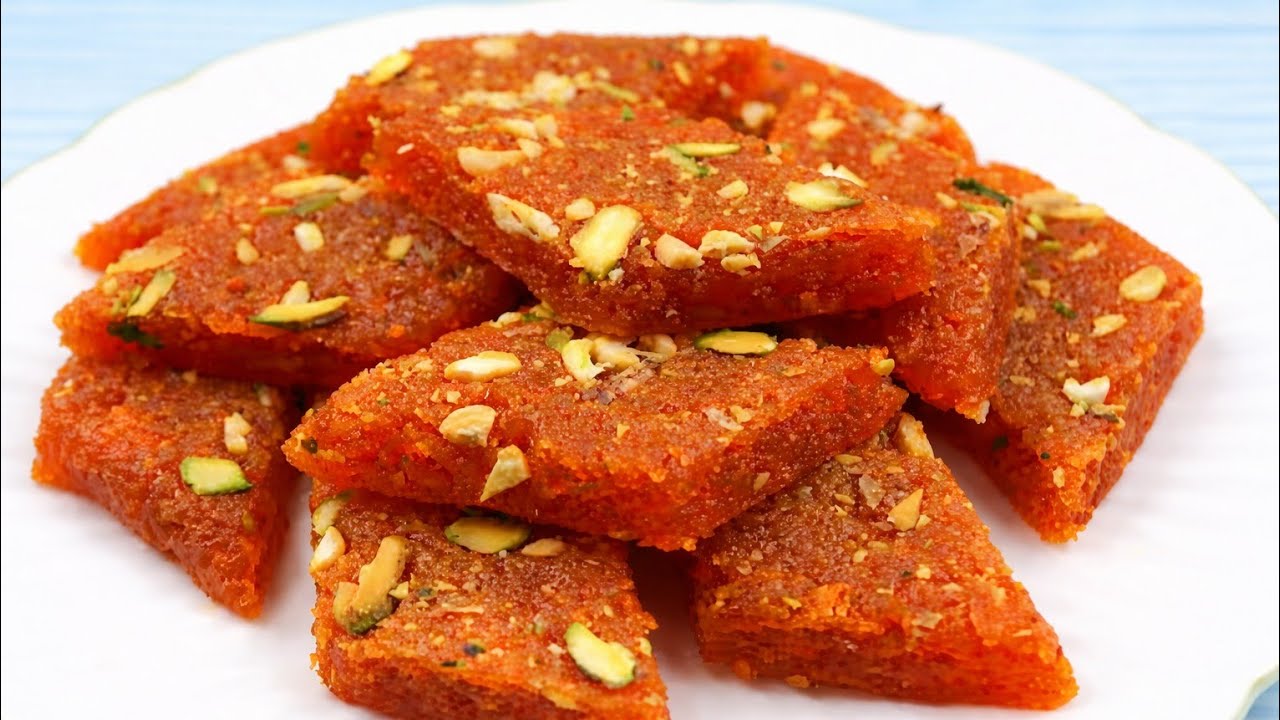 ২টি উপকরণে তৈরি গাজরের বরফি।।গাজরের হালুয়া।।হালুয়া রেসিপি।।Sujir Halwa।।Semolina Halwa।।Halwa