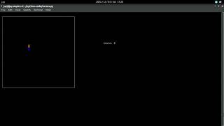simple snake game 簡易貪食蛇 Simple Snake Game Curses Programming With Python