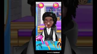 hair salon spa salon game part 8 #shorts screenshot 3