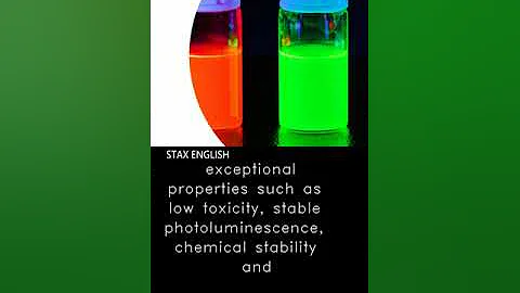 Stax English Mini Lessons: Graphene Quantum Dots