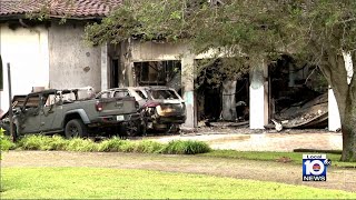 Family dog dies in Miami Springs house fire that may have started in garage