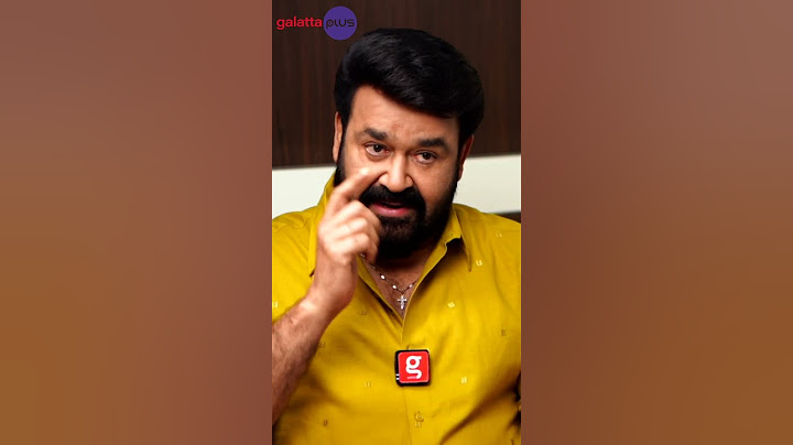 "What does #Mohanlal think about himself as an actor?" #barroz #galattaplus