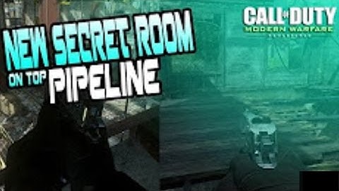 COD4 REMASTERED GLITCH *NEW* SECRET AREAS ON THE MAP PIPELINE (MWR GLITCHES