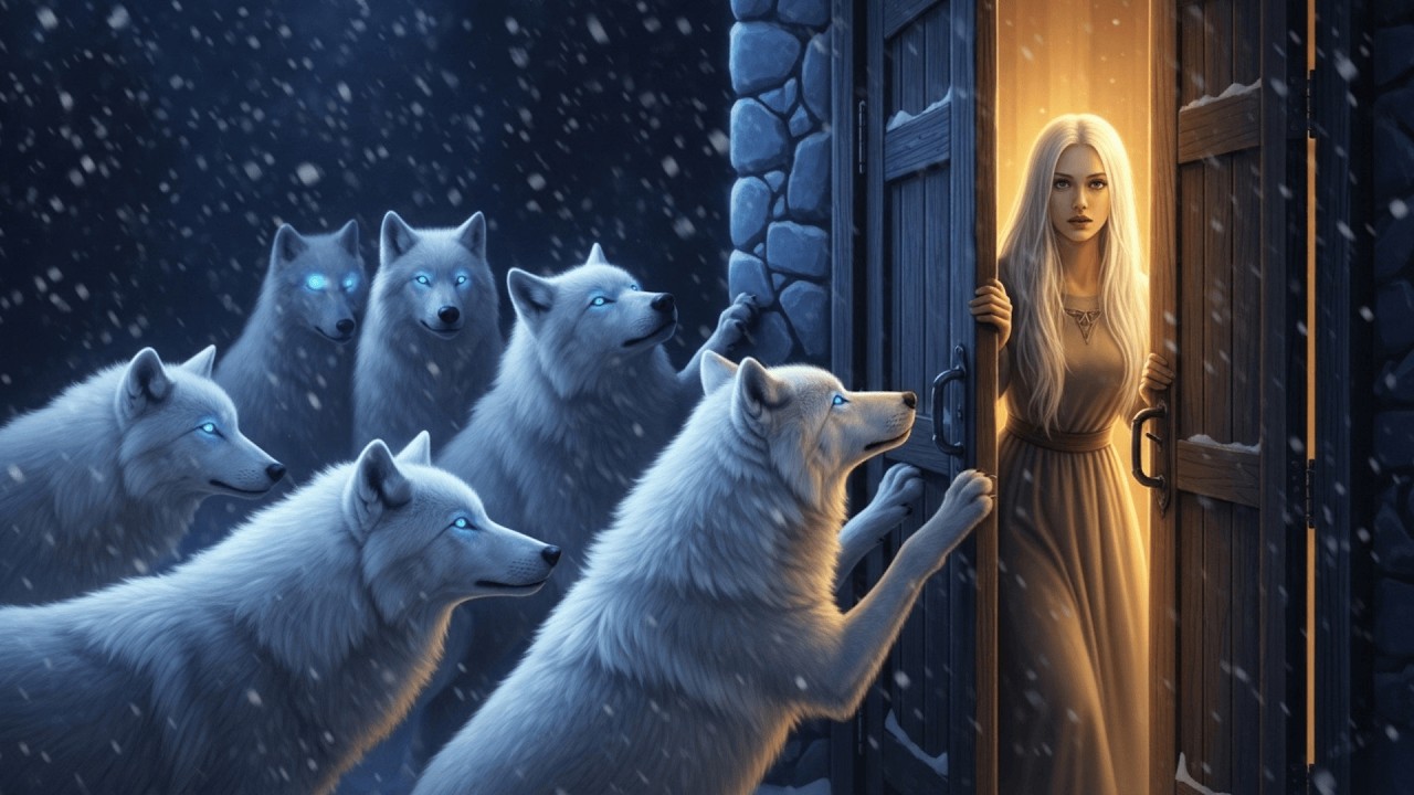 30 Wolves Scratched at Her Door During the Blizzard-- The Omega had No Idea ONE WAS THE ALPHA KING