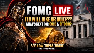 NBS SPARTAN LIVE | FOMC NEWS TRADE GOLD WILL $4100