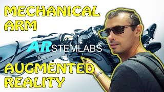 Mechanical Arm in Augmented Reality | AR STEM LABS #3