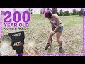 Girl Digs Up 200 Year Old Coins & Relics in a Field | Metal Detecting