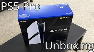 PS5 Pro Unboxing - Disc Drive and Vertical Stand Installation