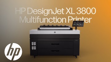 Introducing HP DesignJet XL 3800 MFP | DesignJet XL Large Format Technical Printers | HP