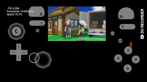 Citra 3DS emulator on android - Samsung Galaxy S10+ (pokemon omega ruby)