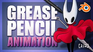 Crash Course: 2D Grease Pencil Animation in Blender [2/2]