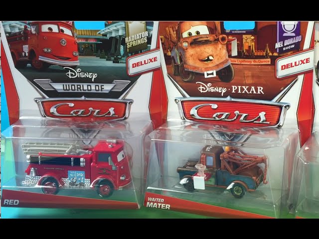 Disney Pixar CARS Deluxe Die Cast Collection with Red the Fire