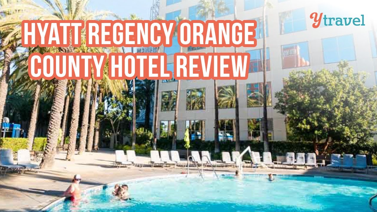 Checking in at the Hyatt Regency Orange County YouTube