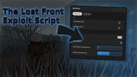 Lost front script roblox | лост фронт