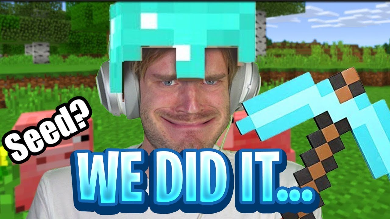 The Community Almost Has Pewdiepie S Minecraft World Seed Youtube