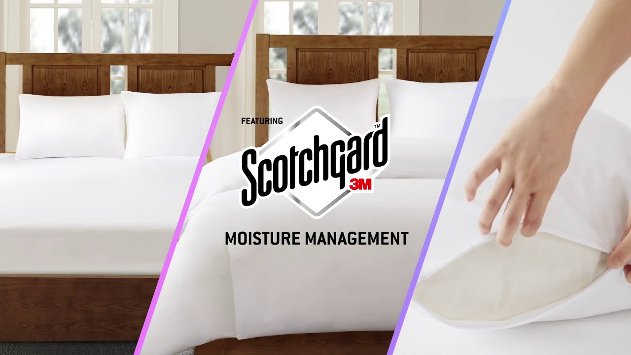 Sleep Philosophy 3M Scotchgard Waterproof Mattress Protector