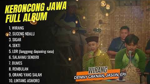 FULL ALBUM KERONCONG MODERN 2025 - DENNY CAKNAN, JASUN, ERII PRAS - WIRANG - SUGAENG NDALU - SIGAR
