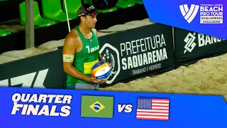 George/Andre vs. Evans M./Budinger C. - Quarter Finals Highlights Saquarema 2024 #BeachProTour