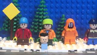 Lego South Park ‘Kick the Baby’ stop motion