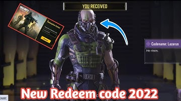 codm July 2022 Redeem code | codm Redeem code codm | cod mobile Redeem code 2022 Garena & Global🤯