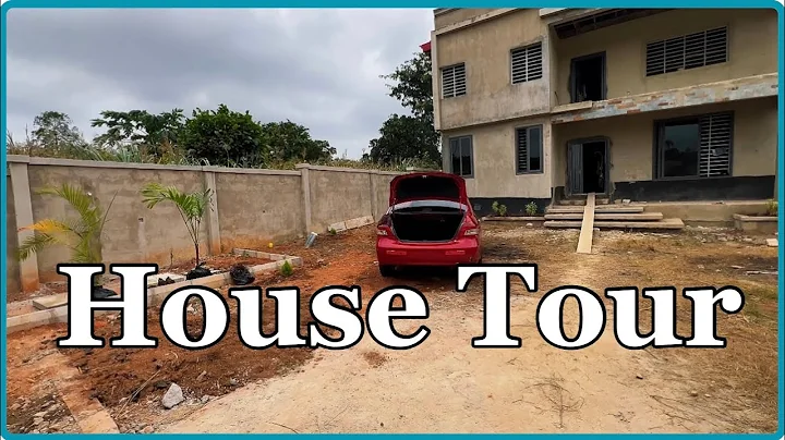 Touring My 5 Bedroom House In Ghana || Building A House In Ghana || Episode 55