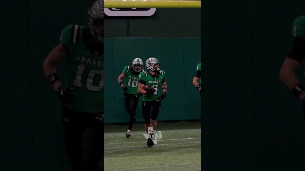 WATCH: A DAWG! 50 Yard Rushing TD by Parker Harris | Southlake Carroll vs Prosper Round 3  #txhsfb