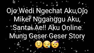 story'wa  ojo ganggu  aku online