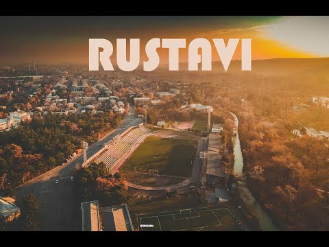 Rustavi City Georgia view from drone  -  დრონით დანახული რუსთავი,საქართველო