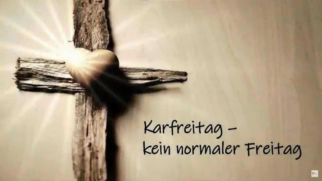 Gottesdienst an Karfreitag - YouTube