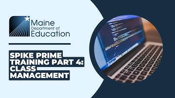 Spike Prime Training by Keith Kelley: Coding & Software Part 4 - Class Management