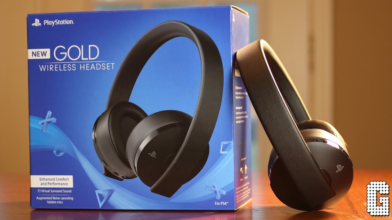 rester afstand Bytte The NEW 2018 Sony Playstation Gold Wireless Headset REVIEW - YouTube