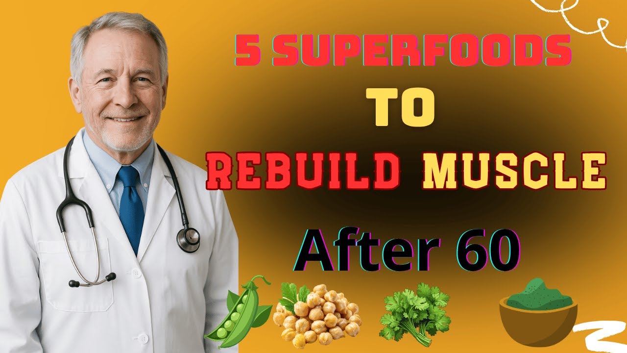5 Superfoods That Rebuild Muscle After 60 – Stay Strong Naturally