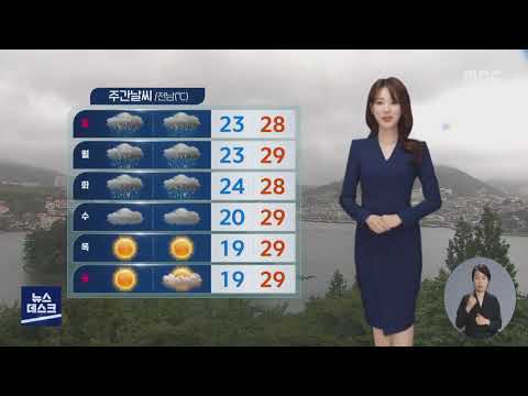 [AI날씨] 09/02(금) 여수MBC AI 기상캐스터 임혜정 / 광주전남 날씨정보 (AI 일기예보)