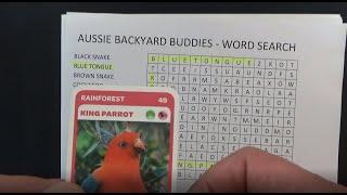 ASMR - Backyard Animals Word Search - Australian Accent - Chewing Gum, Finding Words & Whispering ASMR - Backyard Animals Word Search - Australian Accent - Chewing Gum, Finding Words & Whispering