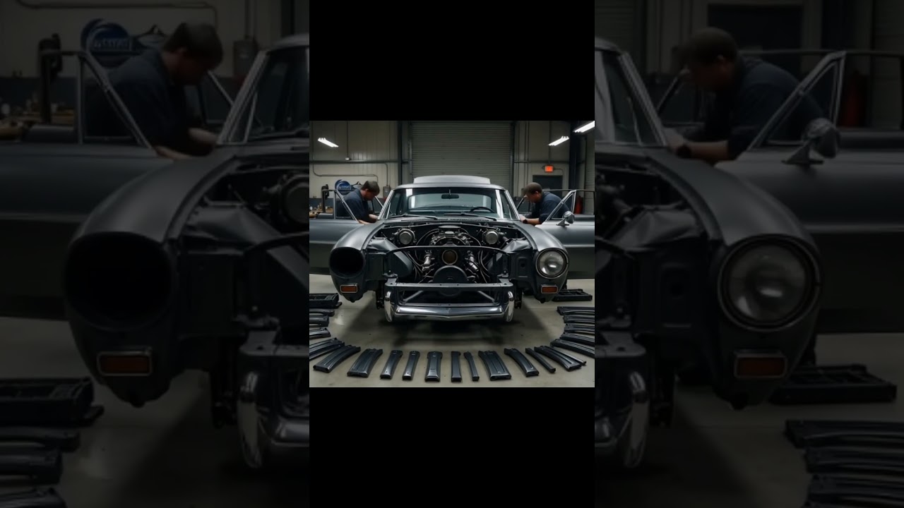 Old Abandoned Classic Car → Full Restoration → Showroom Finish