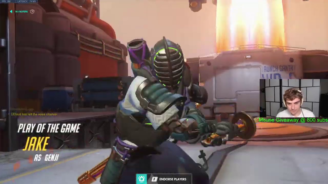 53 ELIMS! POTG! JAKE DPS MAIN! GENJI GAMEPLAY OVERWACTH SEASON 25 TOP 500