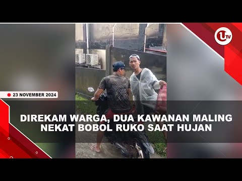DUA KAWANAN MALING BOBOL RUKO DI DESA TOAPAYA SELATAN BINTAN | U-NEWS