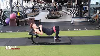 Hip Thrust Abduction W Mini Band Smarttraining Online