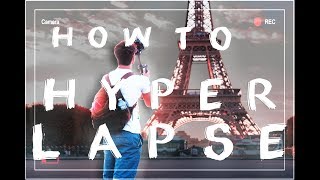 How to Make a Hyperlapse in Premiere Pro (Sam Kolder, MATT KOMO, Andrew James Effect)