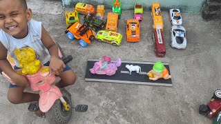 gadi wala cartoon | cartoon | toys | toys for kids | gadi wala video | toy story | bus, truck, jcb