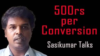 500rs per Conversion - Sasikumar Talks (Google and Meta Ads Tamil)