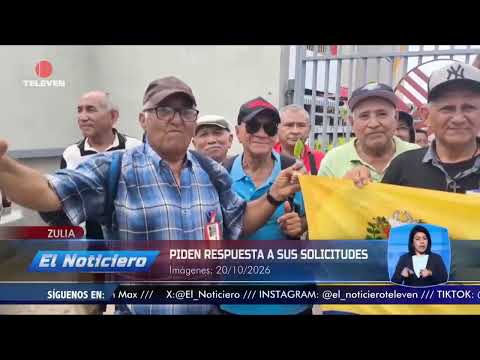 Oil industry retirees demand pension funds in Zulia – The News midday broadcast 10/26/20